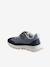 Kindersneakers met veters en klittenband, kleutercollectie blauw, bedrukt+kaki+veel beige+veel blauw - vertbaudet enfant 