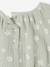 Babyblouse met print groengrijs+vanille - vertbaudet enfant 