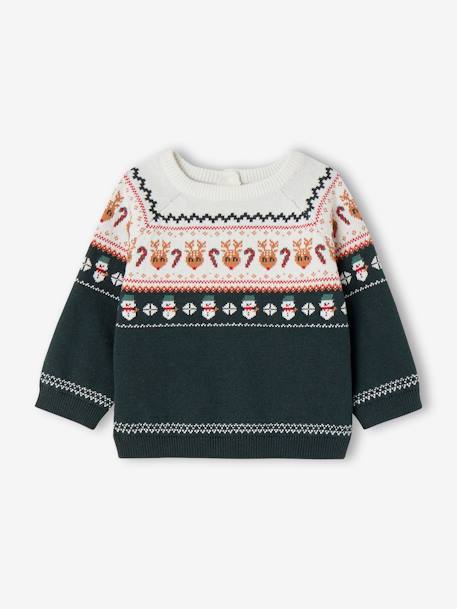 Bébé-Pull Noël bébé garçon jacquard 