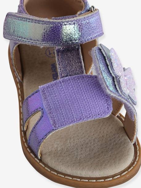 Baby sandalen met krassen paars - vertbaudet enfant 