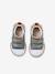 Baskets scratchées bébé en toile beige imprimé+kaki+lot beige+marine - vertbaudet enfant 