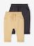 Lot de 2 pantalons bébé en molleton cappuccino - vertbaudet enfant 