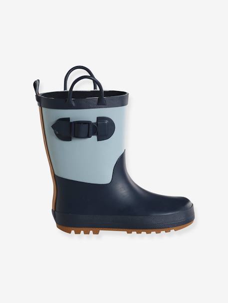 Bottes de pluie enfant collection maternelle lot bleu - vertbaudet enfant 