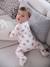 Set van 3 pyjama's van jersey met rits BASICS cappuccino+chambrayblauw+rouge - vertbaudet enfant 