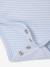 Lot de 3 bodies naissance manches courtes 'mon petit c½ur' bleu ciel - vertbaudet enfant 