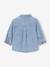 Chemise bébé en jean pressionnée personnalisable double stone - vertbaudet enfant 