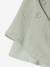 Jupe en broderie anglaise fille gaze de coton vert sauge - vertbaudet enfant 
