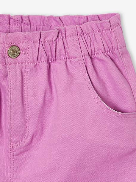 Short fille esprit tregging rose+vert sauge+violet - vertbaudet enfant 