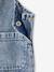 Babyset gestreept T-shirt en jeans tuinbroek double stone - vertbaudet enfant 