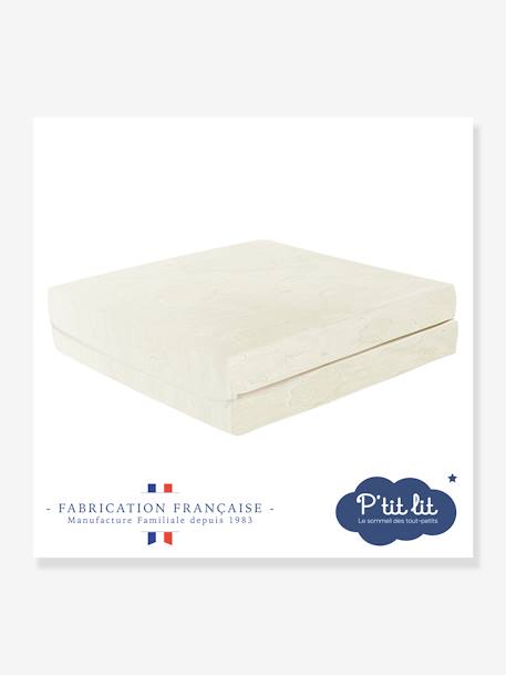 Matelas de Voyage pliant Premium BLANC - vertbaudet enfant 