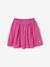 Jupe fille en gaze de coton beige+bleu grisé+rose+vert sauge+vieux rose+violet - vertbaudet enfant 