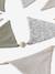 Guirlande fanions en gaze de coton cannelle+vert sauge - vertbaudet enfant 