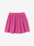 Jupe fille en gaze de coton beige+bleu grisé+rose+vert sauge+vieux rose+violet - vertbaudet enfant 