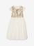 Robe cérémonie en sequins et tulle pailleté fille or - vertbaudet enfant 