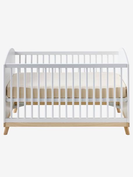 Mitwachsendes Babybett KONFETTI 70 x 140 cm wit - vertbaudet enfant 