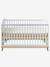Mitwachsendes Babybett KONFETTI 70 x 140 cm wit - vertbaudet enfant 