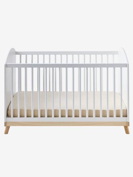 Mitwachsendes Babybett KONFETTI 70 x 140 cm wit - vertbaudet enfant 