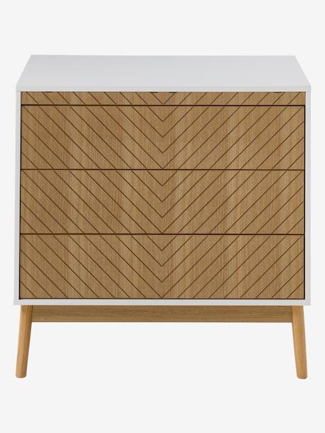 Commode met 3 lades LIGNE CHEVRONS hout - vertbaudet enfant 