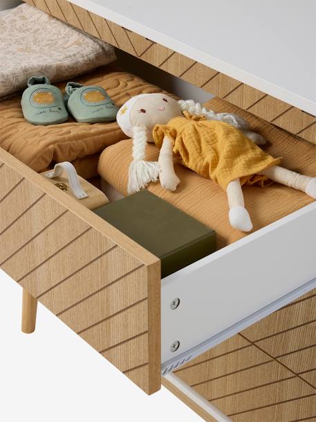 Commode met 3 lades LIGNE CHEVRONS hout - vertbaudet enfant 