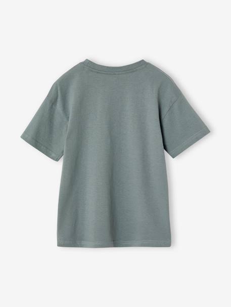 T-shirt Ramen bleu grisé - vertbaudet enfant 