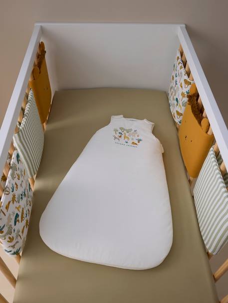 Gigoteuse sans manches SAVANA blanc imprimé - vertbaudet enfant 