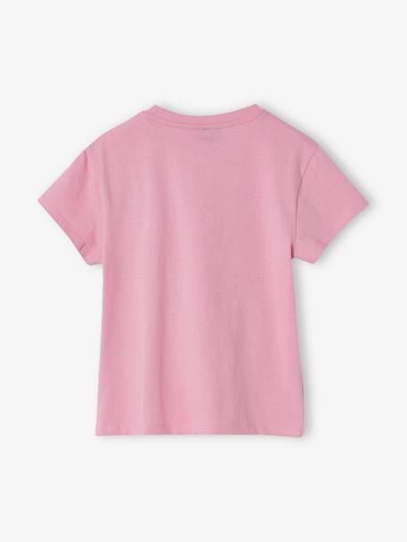 Tee-shirt The Rolling Stones fille pivoine - vertbaudet enfant 