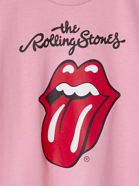 Tee-shirt The Rolling Stones fille pivoine - vertbaudet enfant 