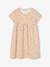 Ensemble fille robe + gilet mauve+rose+rose imprimé - vertbaudet enfant 