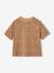 T-shirt fille imprimé manches courtes anthracite+beige+jaune pâle+sable - vertbaudet enfant 