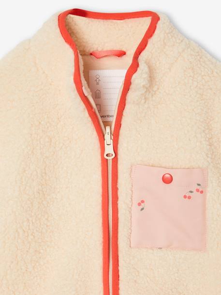 Parka fille 3 en 1 à capuche rose pâle - vertbaudet enfant 