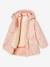 Parka fille 3 en 1 à capuche rose pâle - vertbaudet enfant 