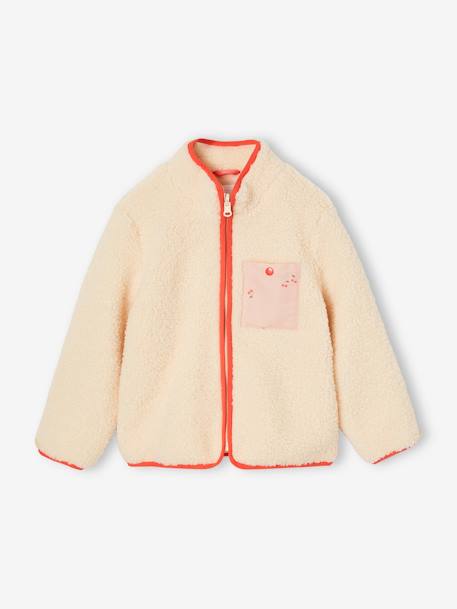 Parka fille 3 en 1 à capuche rose pâle - vertbaudet enfant 
