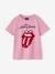 Tee-shirt The Rolling Stones fille pivoine - vertbaudet enfant 