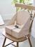 Rehausseur de chaise beige imprimé+blanc imprimé+bleu grisé+écru+GRIS+multicolore+noisette+noisette+rayé blanc+rose pâle - vertbaudet enfant 
