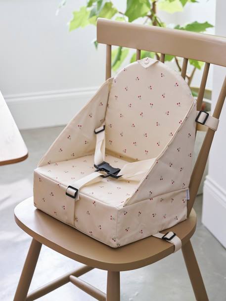 Stoelverhoger beige, bedrukt+ecru+Grijs+grijsblauw+hazelnoot+hazelnoot+lichtroze+meerkleurig+wit, bedrukt+wit, gestreept - vertbaudet enfant 