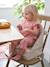 Rehausseur de chaise beige imprimé+blanc imprimé+bleu grisé+écru+GRIS+multicolore+noisette+noisette+rayé blanc+rose pâle - vertbaudet enfant 