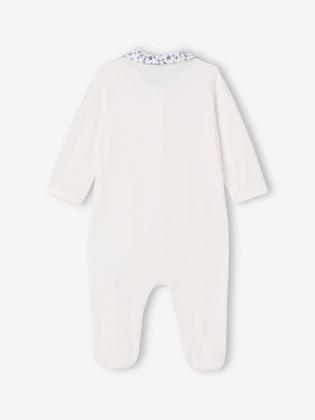 Set van 2 gebloemde slaappakjes blauw - vertbaudet enfant 