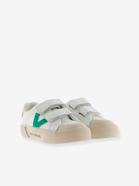 Baskets enfant Tribu Trieras rose+vert - vertbaudet enfant 