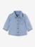 Chemise bébé en jean pressionnée personnalisable double stone - vertbaudet enfant 