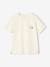 T-shirt garçon maxi motif dos écru+vert sauge - vertbaudet enfant 