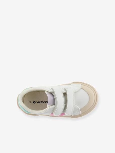 Baskets enfant Tribu Trieras rose+vert - vertbaudet enfant 