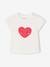 Lot de 3 t-shirts bébé fille manches longues écru+rayé rouge - vertbaudet enfant 