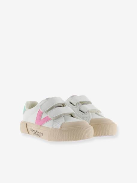 Baskets enfant Tribu Trieras rose+vert - vertbaudet enfant 