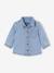 Chemise bébé en jean pressionnée personnalisable double stone - vertbaudet enfant 