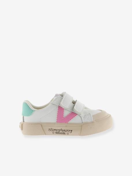 Kindersneakers Tribu Trieras VICTORIA® groen+rozen - vertbaudet enfant 