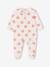 Set van 3 pyjama's van jersey met rits BASICS cappuccino+chambrayblauw+rouge - vertbaudet enfant 