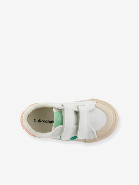 Baskets enfant Tribu Trieras rose+vert - vertbaudet enfant 