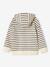 Sweat garçon à capuche rayé style marinière marine - vertbaudet enfant 