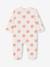 Set van 3 pyjama's van jersey met rits BASICS cappuccino+chambrayblauw+rouge - vertbaudet enfant 