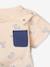 T-shirt en broek set van fleece voor baby indigoblauw - vertbaudet enfant 